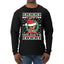 Yappy Holidays Christmas Mens Long Sleeve Shirt