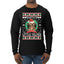Santa's Little Yelper Christmas Mens Long Sleeve Shirt