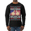 Fuck Biden and Fuck You For Voting For Him Christmas Mens Long Sleeve Shirt