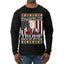 All I Want For Christmas is Trump Back In Office Ugly Christmas Sweater Mens Long Sleeve Shirt