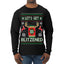 Let's Get Blitzened Rein Beer Ugly Christmas Sweater Mens Long Sleeve Shirt