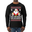 One For Biden One For Harris Santa Ugly Christmas Sweater Mens Long Sleeve Shirt