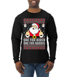 One For Biden One For Harris Santa Ugly Christmas Sweater Mens Long Sleeve Shirt