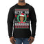 Le'th Go Brandon  Ugly Christmas Sweater Mens Long Sleeve Shirt
