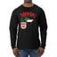 Sippin' On The Holiday Spirit Christmas Mens Long Sleeve Shirt
