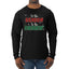 Tis' the Season To Be Drinkin' Christmas Mens Long Sleeve Shirt