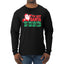 I'm Not Santa But You Can Still Sit On My Lap Christmas Mens Long Sleeve Shirt