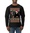 Will Smith Slaps Chris Rock Award Show  Ugly Christmas Sweater Mens Long Sleeve Shirt