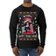 Nakatomi Plaza Happy Trails Hanz Ugly Christmas Sweater Mens Long Sleeve Shirt