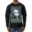 Literally Freezing McConnell Senator  Ugly Christmas Sweater Mens Long Sleeve Shirt
