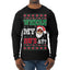 Where My Ho's At? Ugly Christmas Sweater Mens Long Sleeve Shirt
