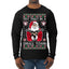 Try That In A Small Town Christmas Ugly Christmas Sweater Mens Long Sleeve Shirt