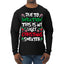 Due To Inflation This Is My Ugly Christmas Sweater Ugly Christmas Sweater Mens Long Sleeve Shirt