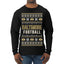 City of Baltimore BAL American Football Fantasy Fan Ugly Christmas Sweater Unisex Crewneck Sweatshirt