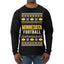 City of Minnesota MIN American Football Fantasy Fan Ugly Christmas Sweater Unisex Crewneck Sweatshirt