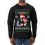 Season's Greeting From Nakatomi Plaza Ugly Christmas Sweater Mens Long Sleeve Shirt