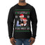 Beginning To Look Like You Miss Us Trump Carlson 24 Ugly Christmas Sweater Mens Long Sleeve Shirt