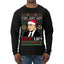 Just Got Litt Up Louis Tv Show Parody Ugly Christmas Sweater Mens Long Sleeve Shirt