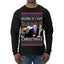 Dreaming of a right christmas conservative crew  Ugly Christmas Sweater Mens Long Sleeve Shirt