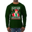 Michael Scott The Name is Bond Santa Bond Ugly Christmas Sweater Mens Long Sleeve Shirt