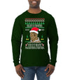 Tyson lisp Believe In Thomthin Thacrifithing Everythin Ugly Christmas Sweater Mens Long Sleeve Shirt