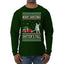 Merry Christmas Shitter's Full Christmas Vacation Ugly Christmas Sweater Mens Long Sleeve Shirt