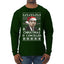 Christmas Is Cancelled Michael Scott Office Ugly Christmas Sweater Mens Long Sleeve Shirt