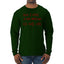 Die Hard Now I Have a Machine Gun Ho ho ho Christmas Mens Long Sleeve Shirt