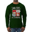 Santa Claus Is Coming, That's What She Said Christmas Mens Long Sleeve Shirt