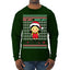 Red Light Green Light Ugly Christmas Sweater Mens Long Sleeve Shirt