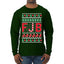 FJB Candy Cane  Ugly Christmas Sweater Mens Long Sleeve Shirt