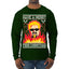 Have A Merry Fieri Christmas  Ugly Christmas Sweater Mens Long Sleeve Shirt
