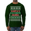 Santa's Favorite Homo Ugly Christmas Sweater Mens Long Sleeve Shirt