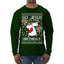 Go Jesus It's Your Birthday Ugly Christmas Sweater Mens Long Sleeve Shirt