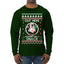 Out Here Looking Like A Snack Cookie Ugly Christmas Sweater Mens Long Sleeve Shirt