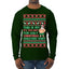 Santa Too Hot For Sweaters Shirt Ugly Christmas Sweater Mens Long Sleeve Shirt
