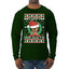 Yappy Holidays Christmas Mens Long Sleeve Shirt