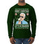 Merry Christmas Let's Go Brandon Christmas Mens Long Sleeve Shirt