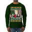 All I Want For Christmas is Trump Back In Office Ugly Christmas Sweater Mens Long Sleeve Shirt