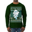They Call Me Snowmeiser I'm Too Much  Ugly Christmas Sweater Mens Long Sleeve Shirt