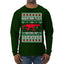 Nakatomi Plaza Christmas Party Survivor Ugly Christmas Sweater Mens Long Sleeve Shirt