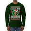 Le'th Go Brandon  Ugly Christmas Sweater Mens Long Sleeve Shirt