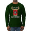 Let's Get Blitzened Christmas Mens Long Sleeve Shirt
