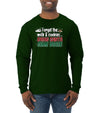 Forget The Milk And Cookies Bring Santa Some Booze Christmas Mens Long Sleeve Shirt