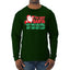 I'm Not Santa But You Can Still Sit On My Lap Christmas Mens Long Sleeve Shirt