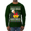 Jingle Bells Biden Smells Ugly Christmas Sweater Mens Long Sleeve Shirt