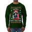 Nakatomi Plaza Happy Trails Hanz Ugly Christmas Sweater Mens Long Sleeve Shirt