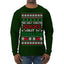 This Ugly Sweater Sucks But I Swallow Ugly Christmas Sweater Mens Long Sleeve Shirt