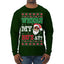 Where My Ho's At? Ugly Christmas Sweater Mens Long Sleeve Shirt