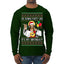 Gonna Party Like It's My Birthday Jesus Ugly Christmas Sweater Mens Long Sleeve Shirt